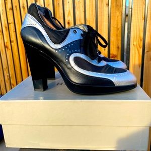 Premium Designer HOGAN Sneaker Tacco90 Lace Up Oxfords